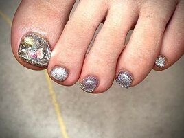 埋め尽くしネイル☆