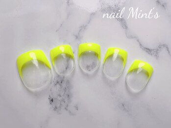 ネイルミンツ(nail Mint’s)/フット定額デザイン♪