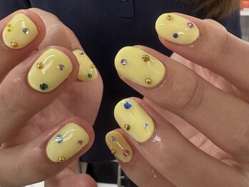 グロウ ネイル(GLOW×NAIL)/Art by RIHO