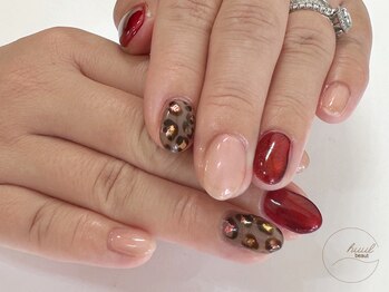 ヒョウ柄/パラジェル/フィルイン