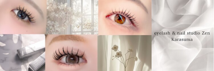 eyelash&nail studio Zen Karasumaのサロンヘッダー