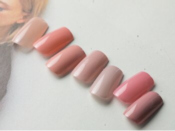 ル ネイル 天神店(Le nail)の写真/U24必見!4000円以下のワンカラーグラデーションで指先を彩るオンのみメニュー♪