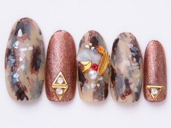 ネイリックス 栄ガスビル(NAILX)/トレンド☆ヒョウ柄ネイル☆