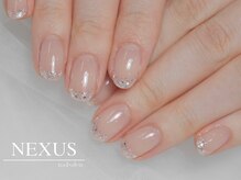 ネクサス(NEXUS)/ふんわりラメフレンチ