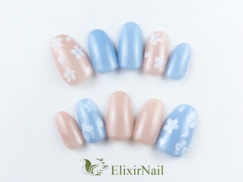 エリクサーネイル 神田(Elixir Nail)/シンプル / クーポン使用