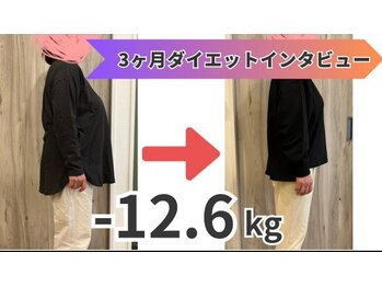 スロース鍼灸整体院(SLOTH鍼灸整体院)/3ヵ月ダイエットインタビュー