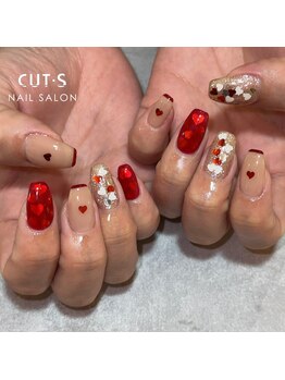 カッツ エステティックサロン 元町(CUT S)/バレンタインネイル ♪