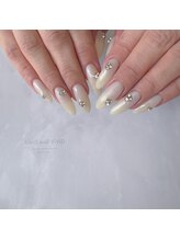 リアンスネイル ヴィヴィッド 岡山店(LianS nail ViViD)/ワンカラー＋ストーン