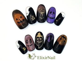 エリクサーネイル 長堀橋(Elixir Nail)の写真/トレンド感溢れるアートやラグジュアリーネイルなど豊富なデザイン多数★定額¥4980からカラーMIX可能♪