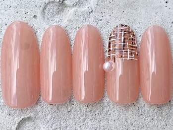 フリークネイル(FREAK Nail)/シンプルツイードパール ¥7000