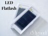 【高持続◎】LED極柔フラットラッシュ100本 ¥11,000→¥8,200
