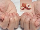 桃 ピーチ グラデーション