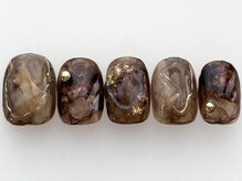 アイネイルズ 池袋店(I-nails)/奥行きブラウン