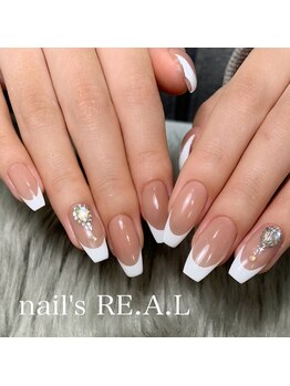 ネイルズリアル 倉敷(nail's RE.A.L)/フレンチ