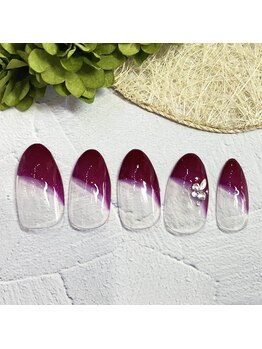 サロンR/斜めフレンチネイル