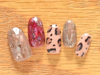 アホカ(AHOKA)/秋にぴったりヒョウ柄♪