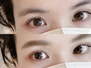 ナラ(nala.)/まつ毛パーマ×眉毛スタイリング