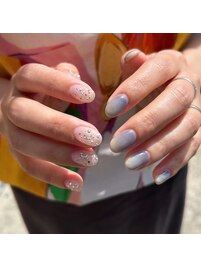ダブルグラデーション