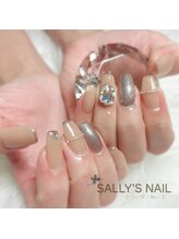 さりぃず ねぃる(SALLY’S NAIL)/ビジューが素敵！デザイン