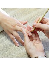 オルタナ/ハンド　クリアネイル　￥2750