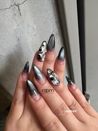 ブラックネイル×デザイン定額