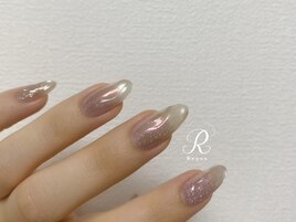 マグネット×フラッシュネイル