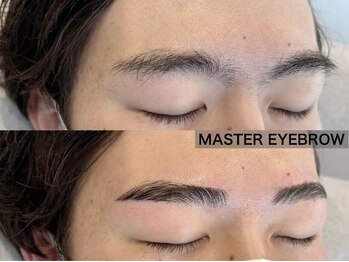 マスターアイブロウ ノース 立川北口店(MASTEREYEBROW NORTH)/メンズ眉WAXスタイリング