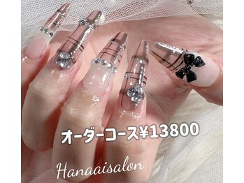 ハナアイ サロン 新大久保店(hanaai salon)/持ち込みデザイン¥13800