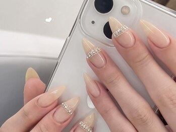 nail salon mimi【4月上旬 NEW OPEN（予定）】/ラインストーンネイル