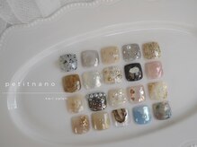 プチナノ(petitnano)/(FOOT)親指サンプルアート