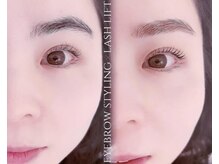 まつげエクステサロンフレル銀座/眉まつげセット：natsumi