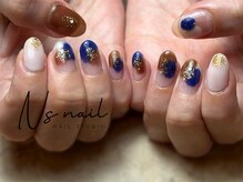 エヌズネイル 三鷹駅前北口店(n’s nail)/塗りかけdesign