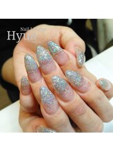 ネイルラウンジ ヒュア(Nail Lounge Hyua)/ラメグラデーション