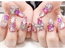 ミナミネイル(MINAMI NAIL)/キラキラ宝石風