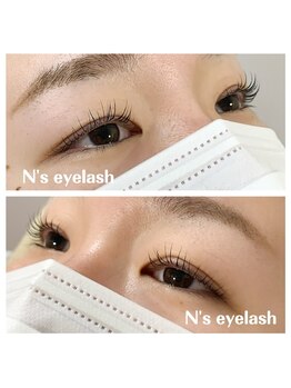 エヌズアイラッシュ(N's eyelash)/まつ毛デザイン
