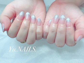 ユーネイルズ 恵比寿(Yu.NAILS.)/マグラインフレンチ◎マグネット