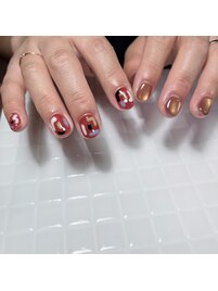 nuance/マグネット/ブラウン