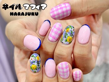 ネイルマフィア 原宿(NAIL MAFIA)/チェック/モチーフ/概念/推し