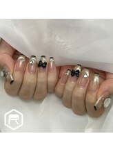 レディスペネイル ノウラ 名駅店(Redispe nail NouRa)/マグネットフレンチ