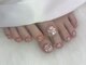 ソムネイル(Som Nail)の写真/【韓国式フット台完備♪】フットネイルも最新トレンドをいち早く◎足元から可愛いネイルで気分もUP♪