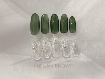 ブラウン アンド ココル(BROWN&cocoru)/定額¥5,500 (S6-4)