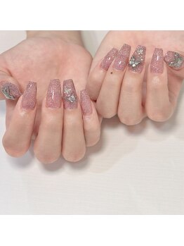 シーユー 池袋(see.U)/長さ出しフラッシュネイル