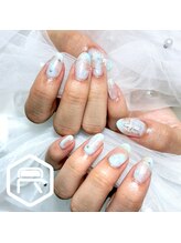 レディスペネイル メイニ 名駅東口(Redispe nail mei2)/水色ネイル