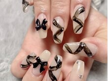 U-NAIL 枚方【ジェルネイル/フィルイン/マグネットネイル/長さだし/持ち込み】の雰囲気(持ち込み10本アート【ジェルネイル/アート持ち込み/長さだし】)