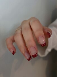 ダブルフレンチネイル
