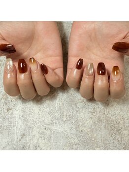 グラムスラム(GLAMSLAM)の写真/【パラジェル認定】豊富なデザインから選べる♪がっつりアートで大人気♪[定額クーポン￥6800～￥8800]