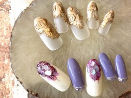 上品ニュアンスネイル