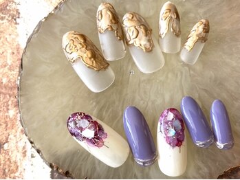 上品ニュアンスネイル