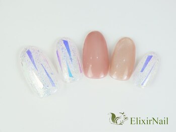 エリクサーネイル 池袋(Elixir Nail)/定額a シンプル/クーポン使用