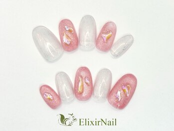 エリクサーネイル 池袋(Elixir Nail)/定額a シンプル/クーポン使用